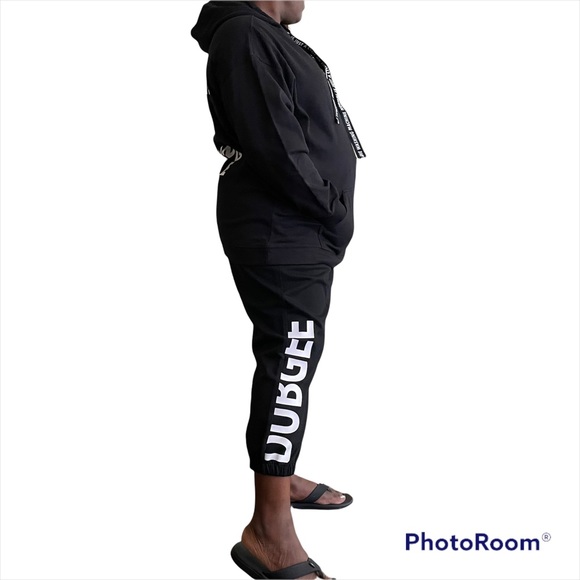 🔥SALE🔥PLUS SIZE Set Unisex DUBGEE Sweat Suit Set by Whoopi - Picture 7 of 14